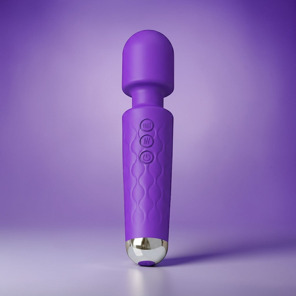 Powerful Wand Massager – 8 Speeds & 20 Vibration Patterns