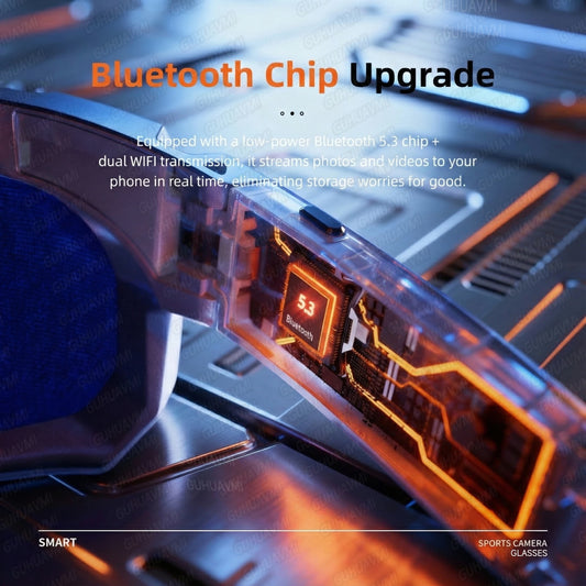 2026 New Smart Glasses Men 800W HD Photo Video Bluetooth Call Translation Anti Glare Running Baseball Sunglasses Cycling Glasses