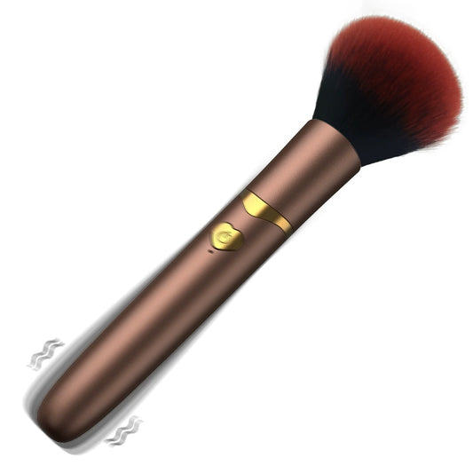 SAOKAY Vibrating Tickle Massager – Soft Brush Sensory Stimulator