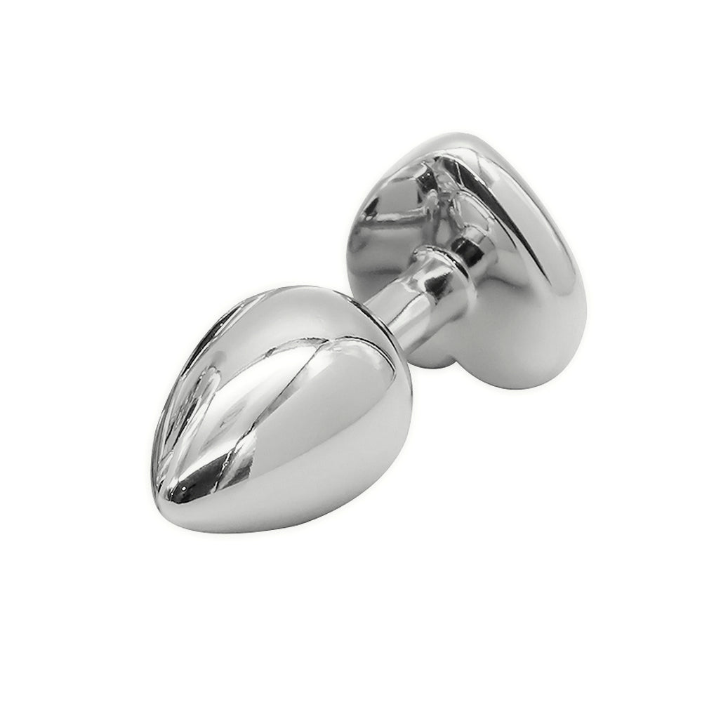 Luxury Stainless Steel Anal Plug – Smooth Metal Butt Plug