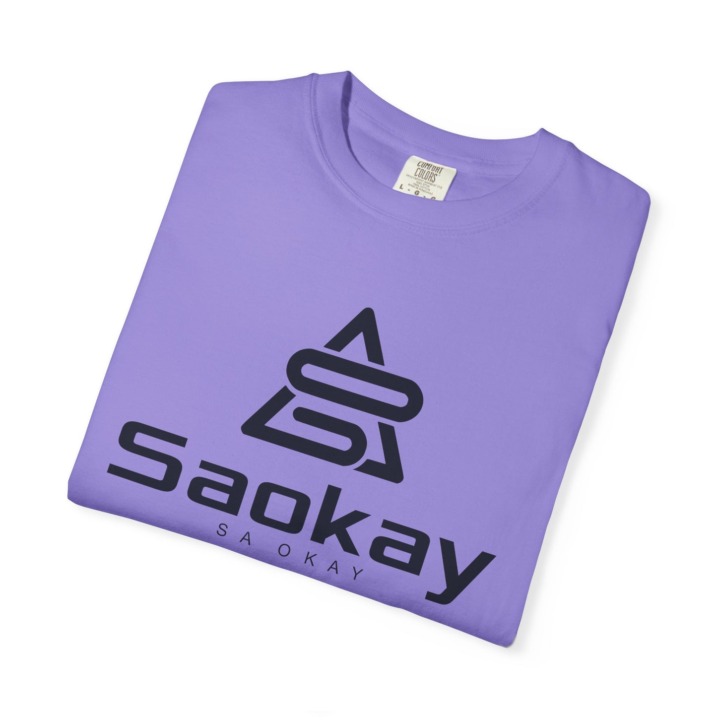 Saokay Logo T‑Shirt — Minimal Branded Graphic Tee