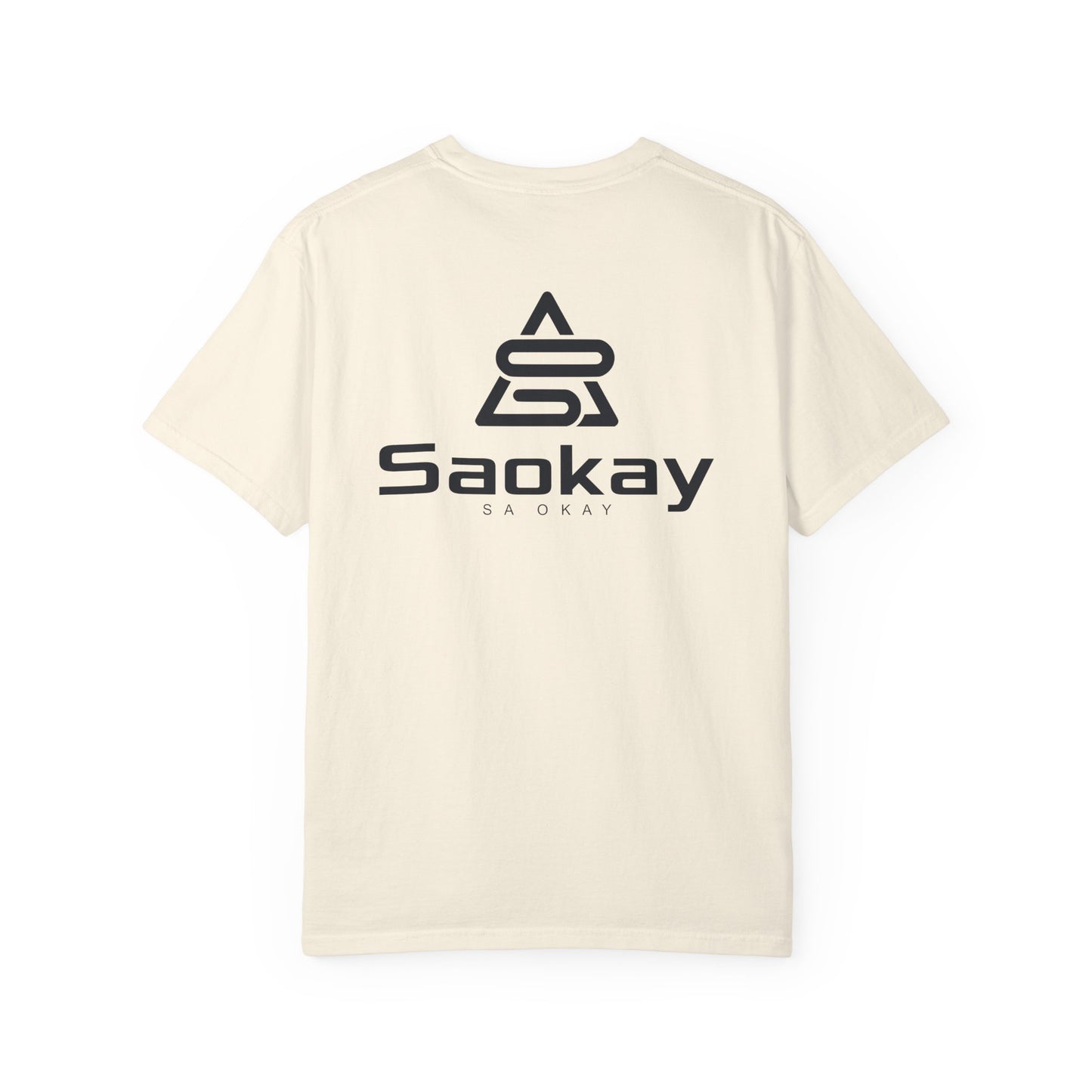 Saokay Logo T‑Shirt — Minimal Branded Graphic Tee