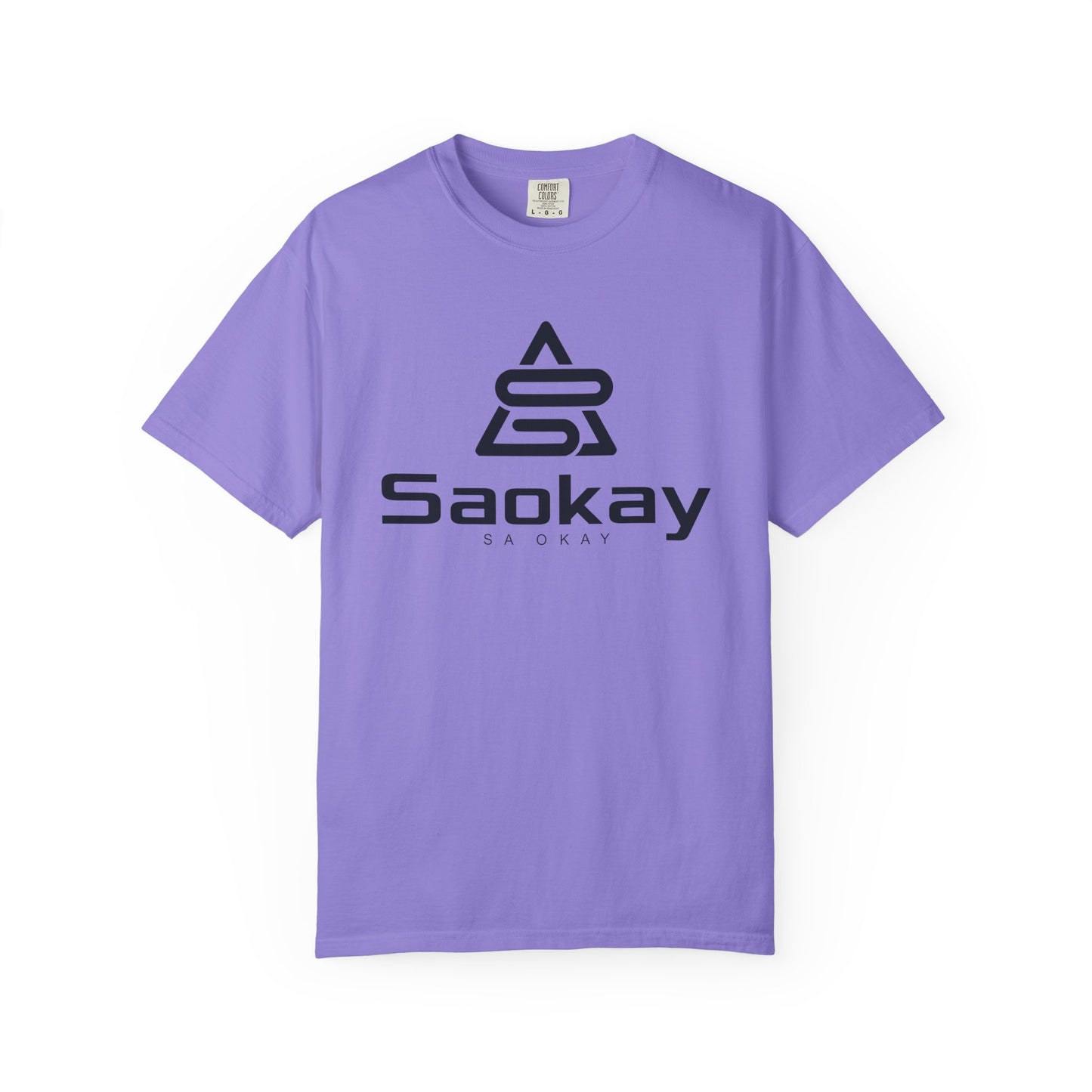 Saokay Logo T‑Shirt — Minimal Branded Graphic Tee