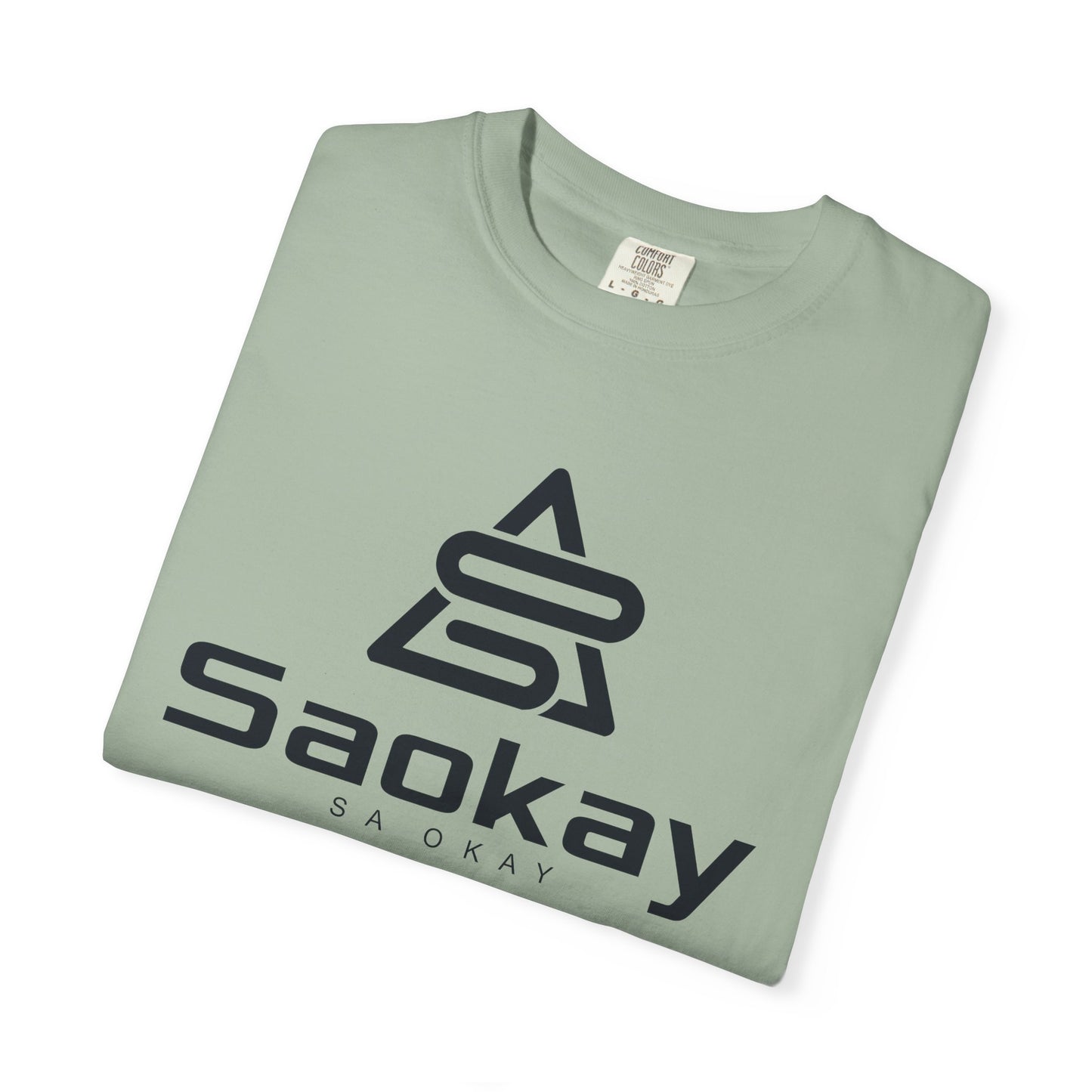 Saokay Logo T‑Shirt — Minimal Branded Graphic Tee