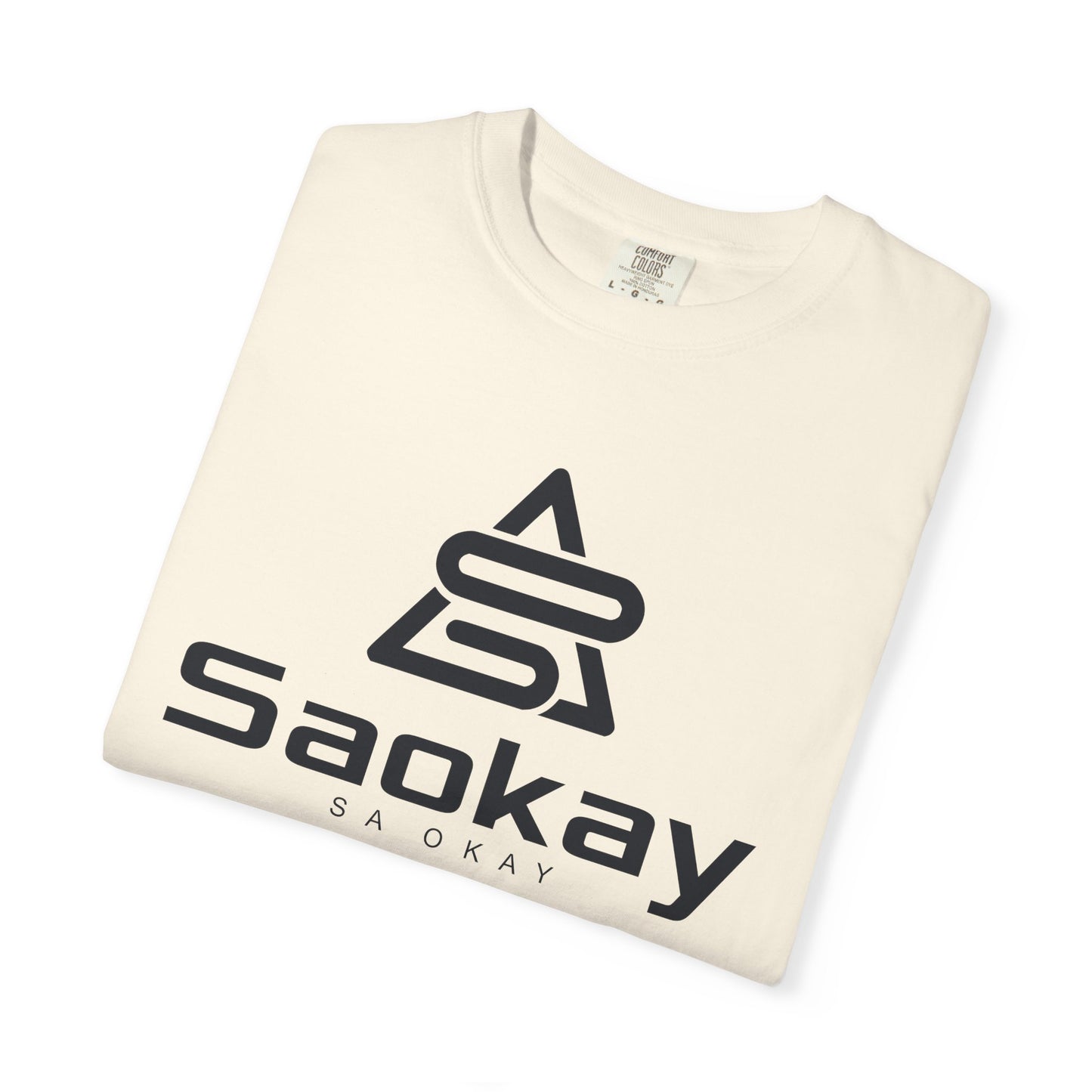 Saokay Logo T‑Shirt — Minimal Branded Graphic Tee