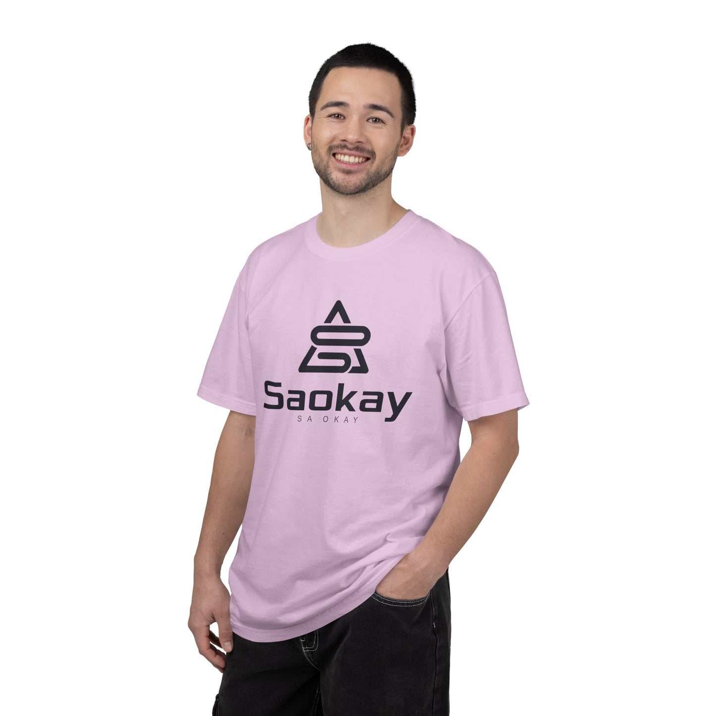 Saokay Logo T‑Shirt — Minimal Branded Graphic Tee