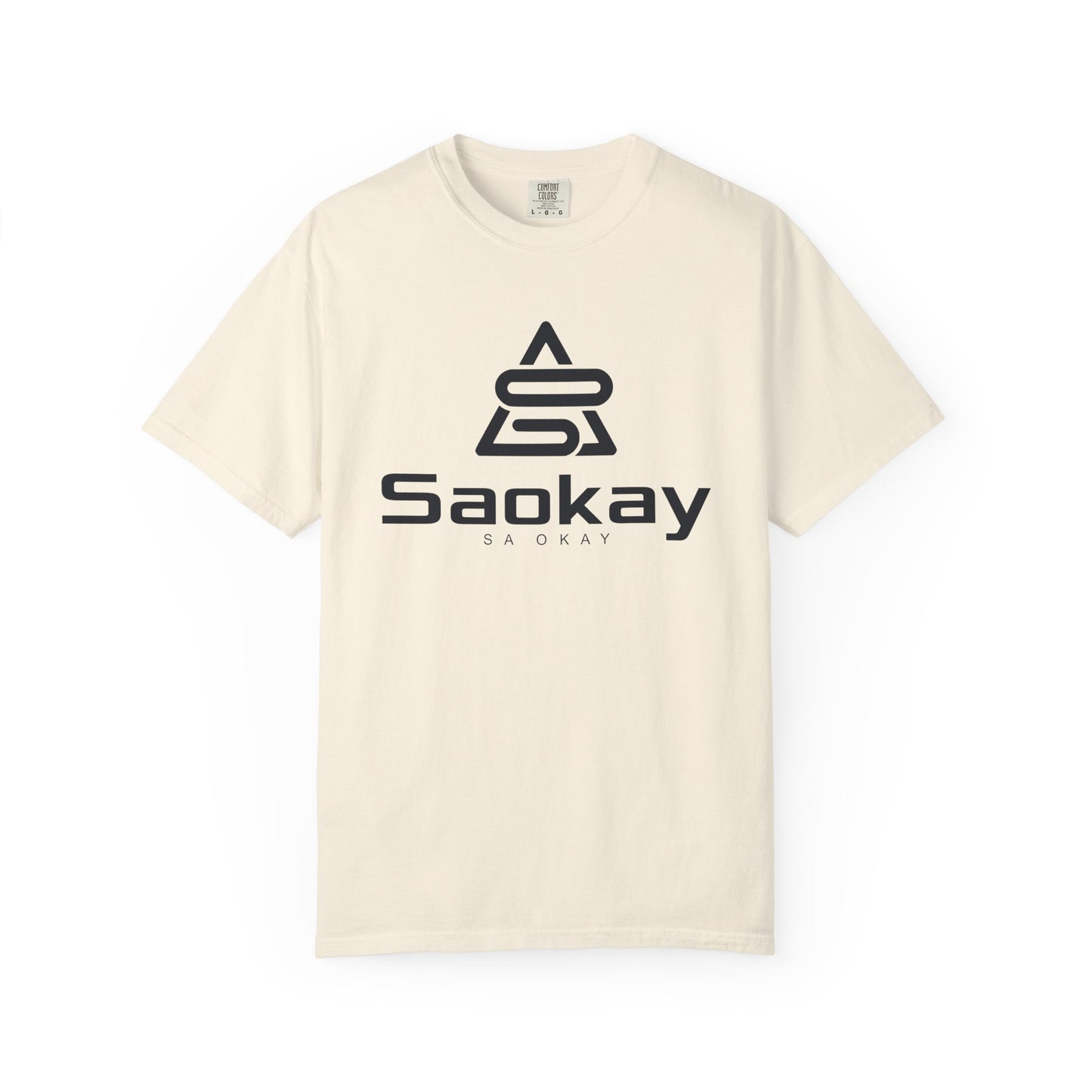 Saokay Logo T‑Shirt — Minimal Branded Graphic Tee