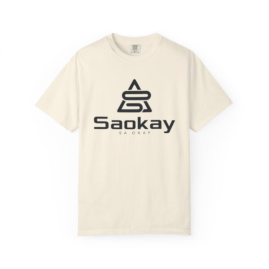 Saokay Logo T‑Shirt — Minimal Branded Graphic Tee