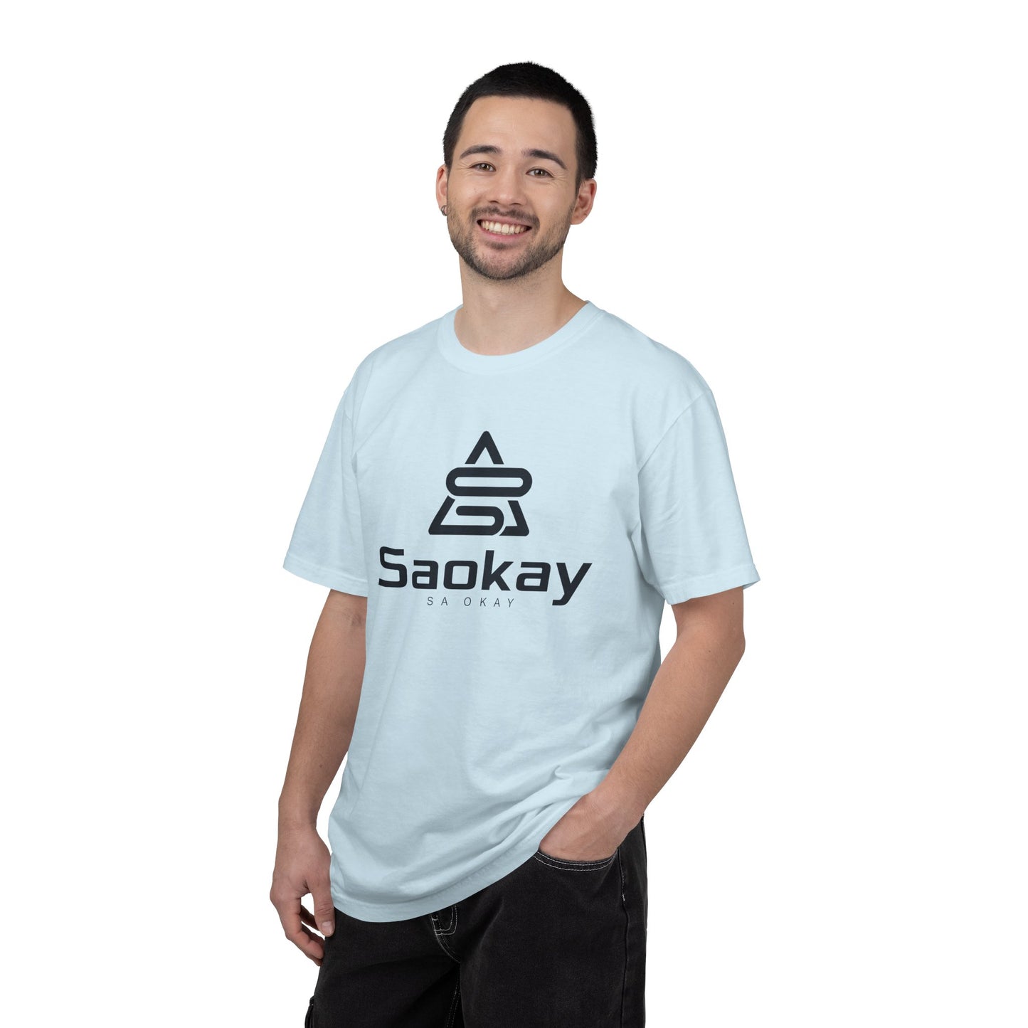 Saokay Logo T‑Shirt — Minimal Branded Graphic Tee