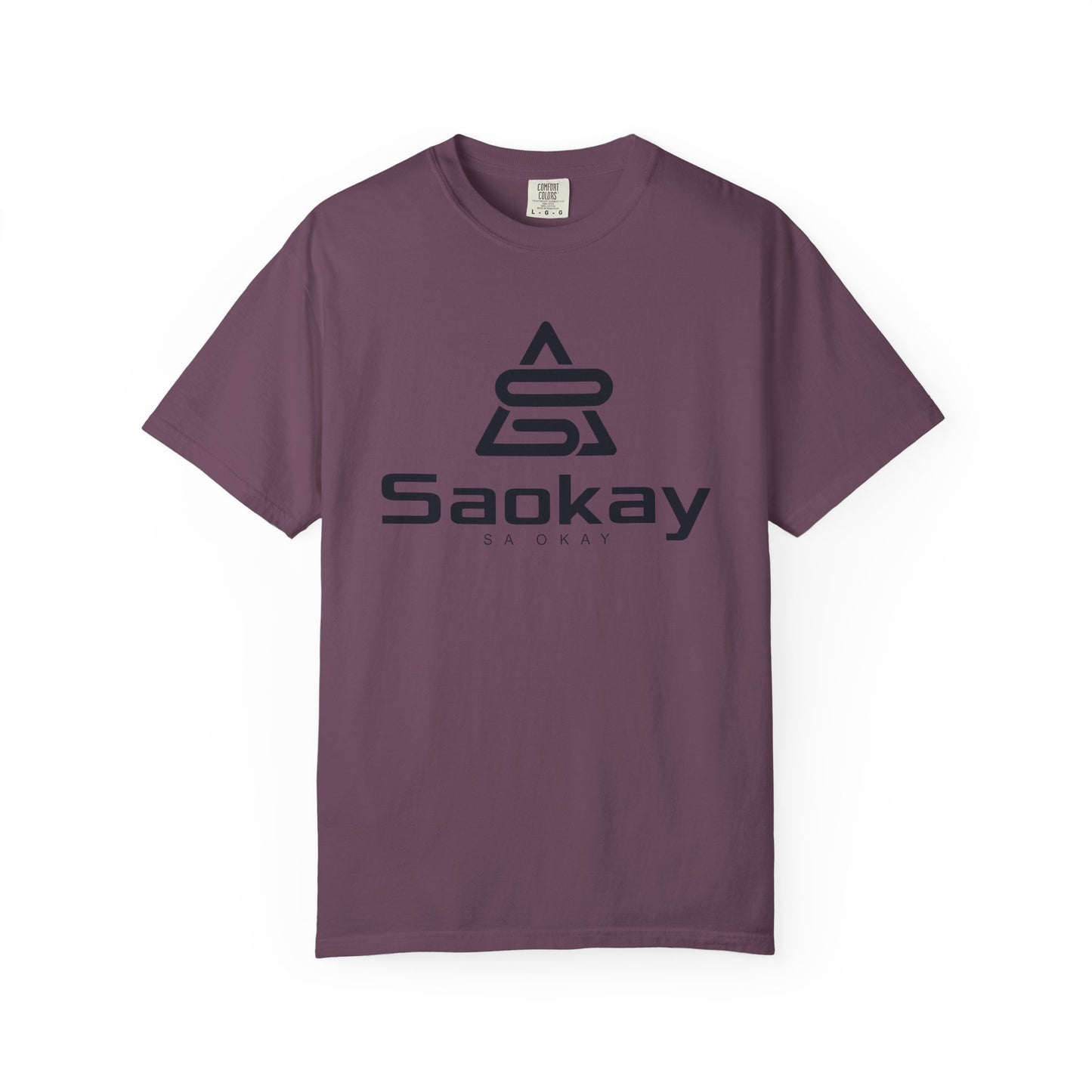 Saokay Logo T‑Shirt — Minimal Branded Graphic Tee
