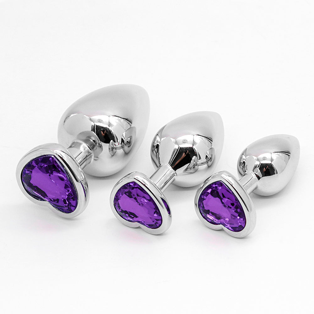 Luxury Stainless Steel Anal Plug – Smooth Metal Butt Plug