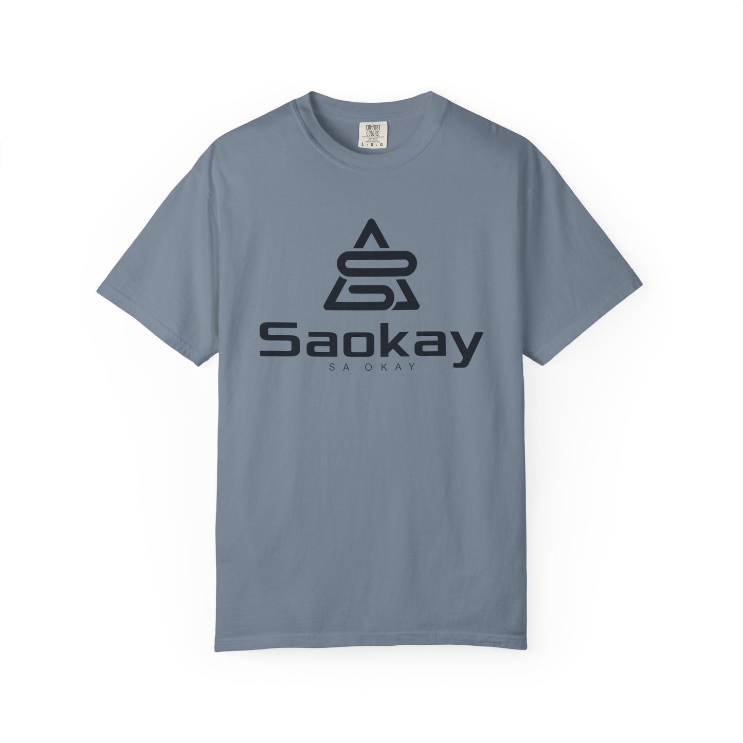 Saokay Logo T‑Shirt — Minimal Branded Graphic Tee
