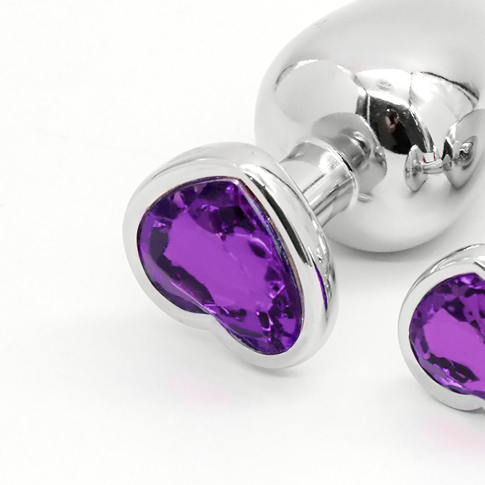 Luxury Stainless Steel Anal Plug – Smooth Metal Butt Plug