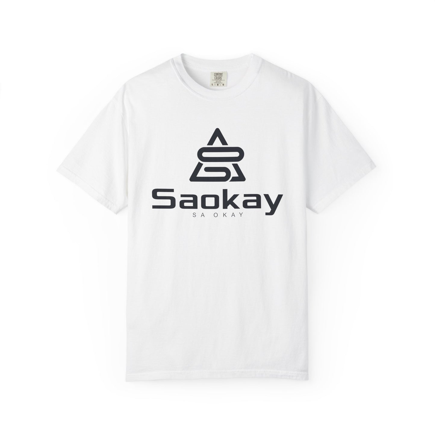 Saokay Logo T‑Shirt — Minimal Branded Graphic Tee