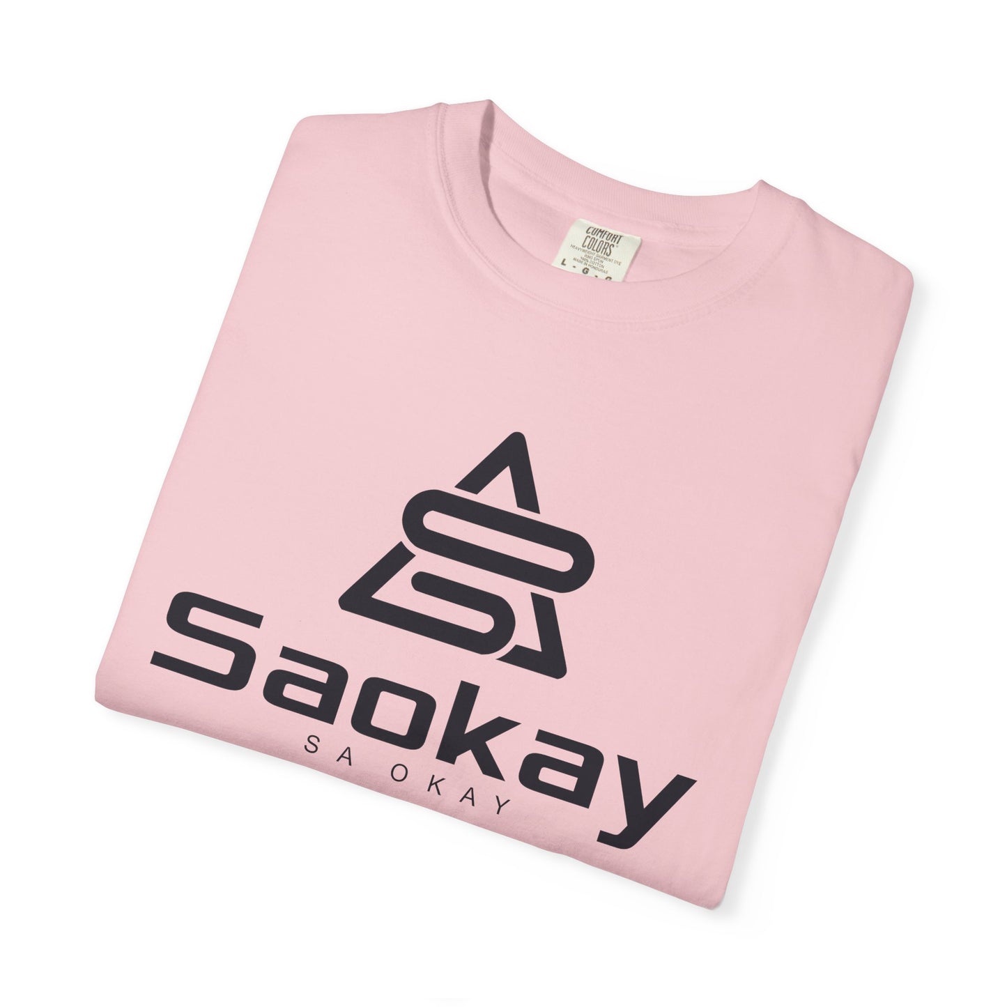 Saokay Logo T‑Shirt — Minimal Branded Graphic Tee