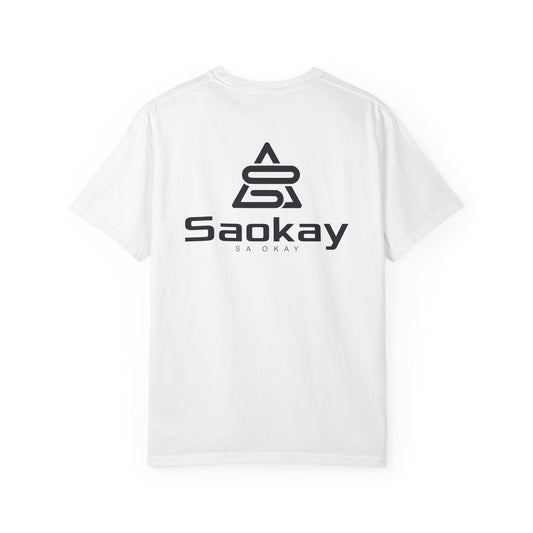 Saokay Logo T‑Shirt — Minimal Branded Graphic Tee