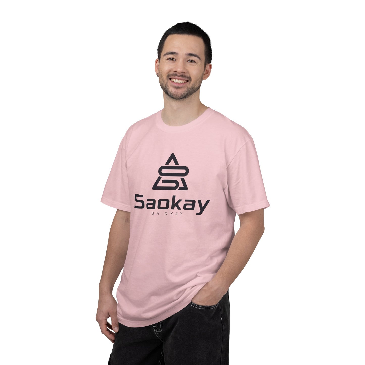 Saokay Logo T‑Shirt — Minimal Branded Graphic Tee