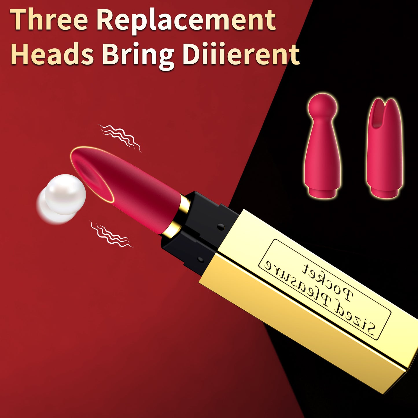 SAOKAY Luxe Lipstick Vibrator – Discreet Rechargeable Massager
