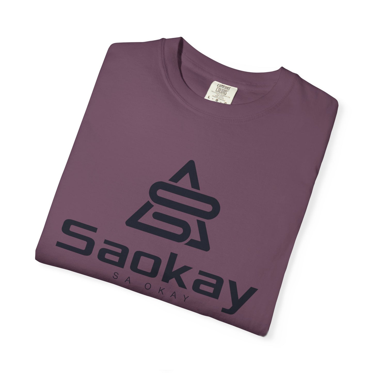Saokay Logo T‑Shirt — Minimal Branded Graphic Tee