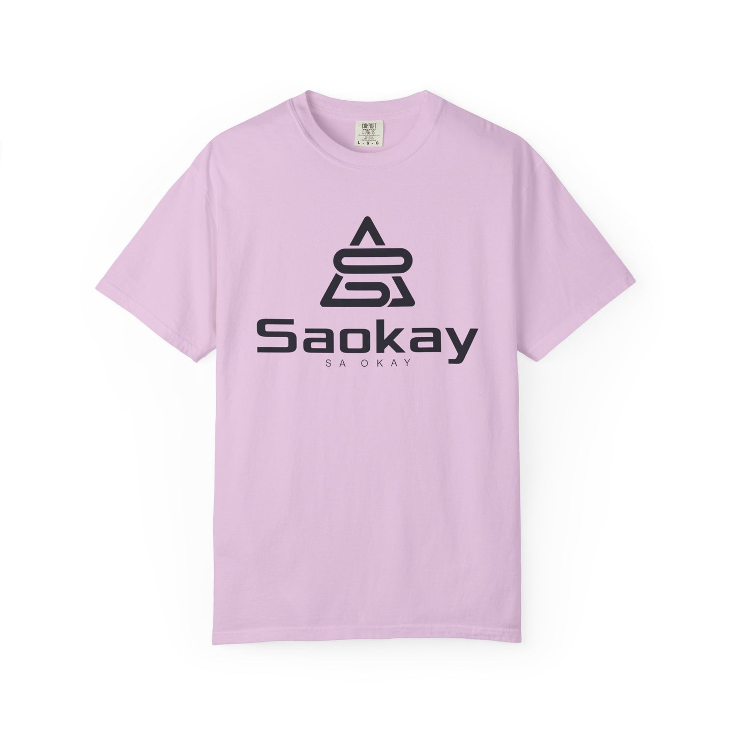 Saokay Logo T‑Shirt — Minimal Branded Graphic Tee