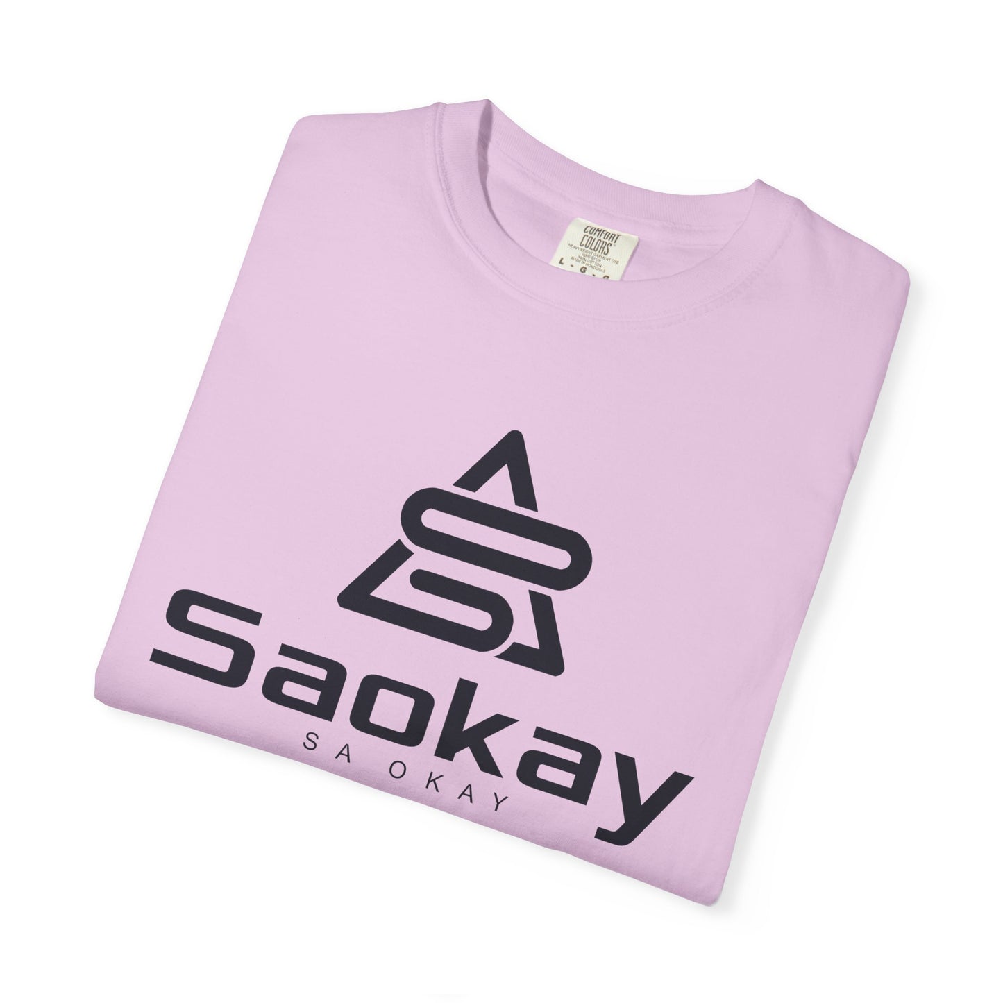 Saokay Logo T‑Shirt — Minimal Branded Graphic Tee