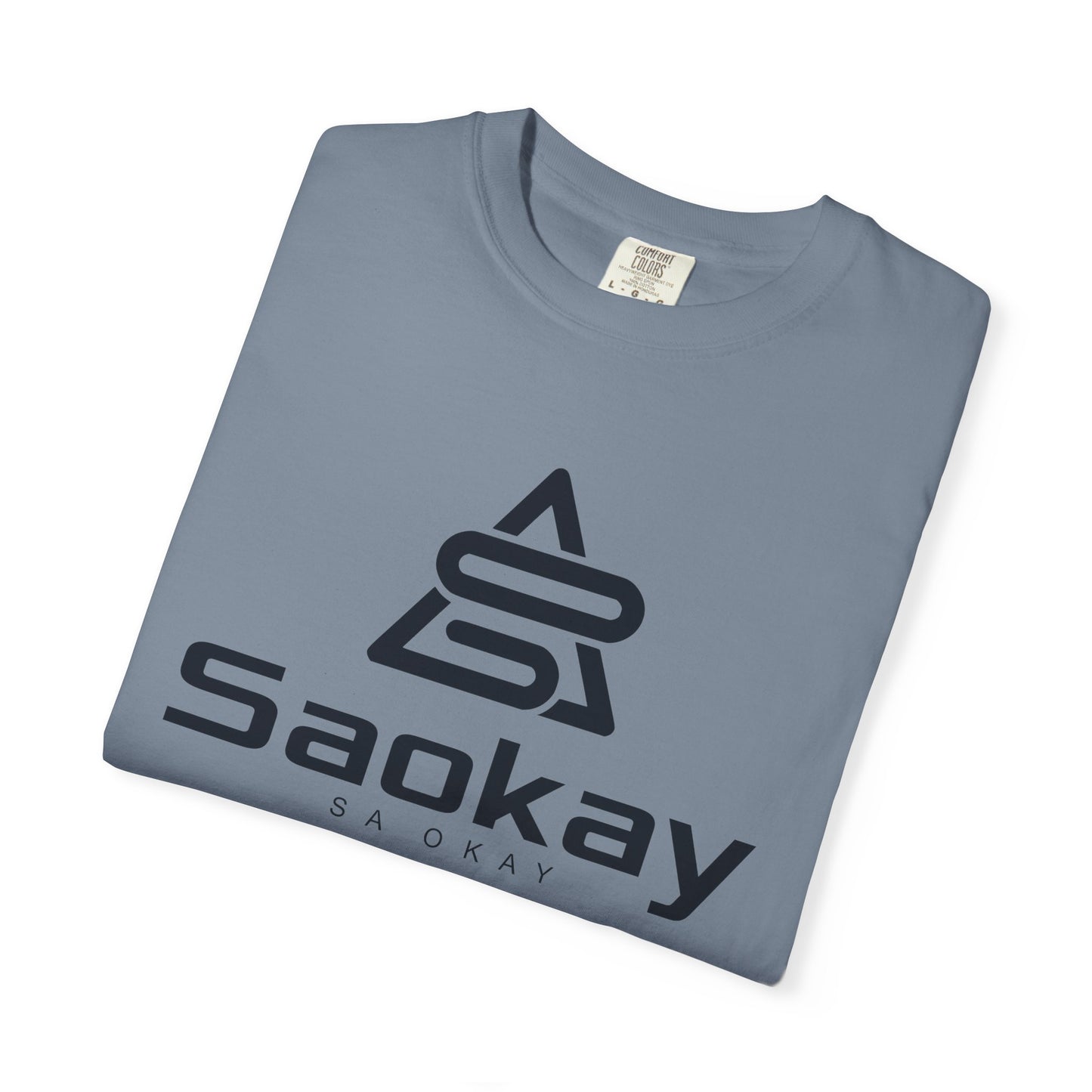 Saokay Logo T‑Shirt — Minimal Branded Graphic Tee