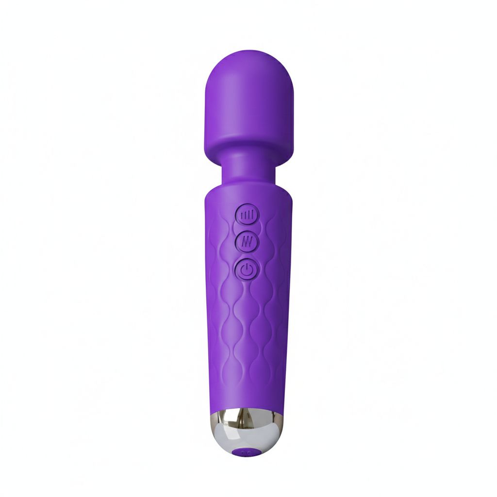 Powerful Wand Massager – 8 Speeds & 20 Vibration Patterns