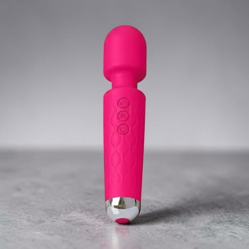 Powerful Wand Massager – 8 Speeds & 20 Vibration Patterns