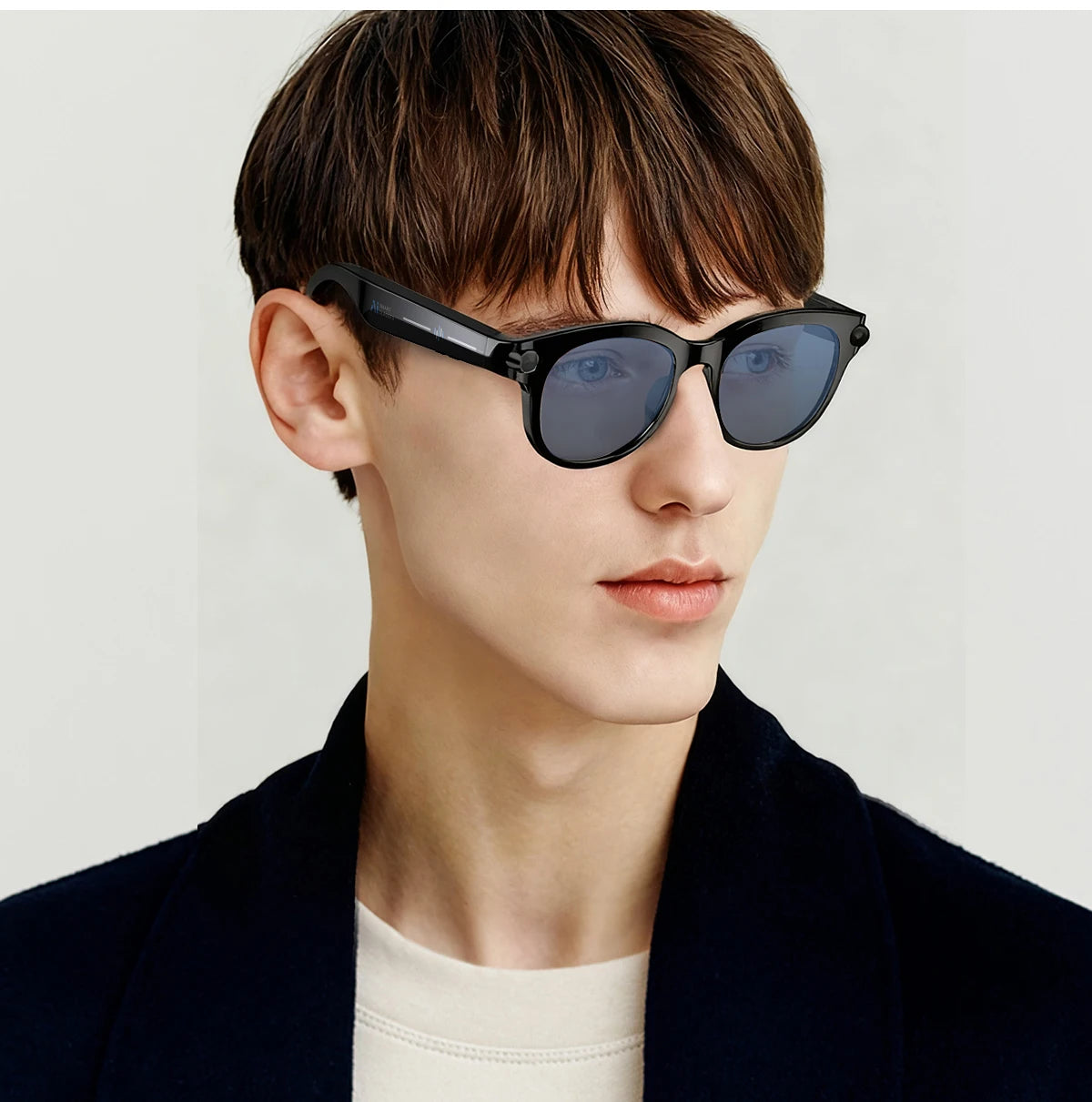 Smart Sunglasses for Men And Women with 200W HD Camera AI Photo Recognition Video Recording 290mAh Battery 512M Storage