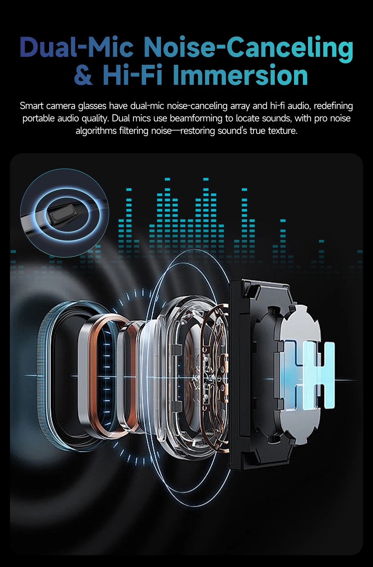 2026 Smart Glasses HD Photo Video OpenAI Record Translation Touch Photochromic Lenses Bluetooth Call Music Multifunction Glasses