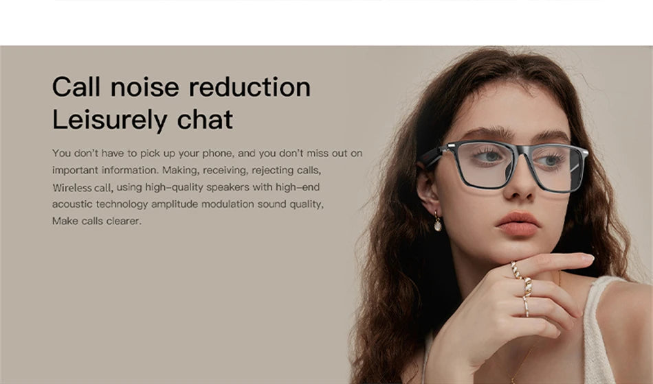 2025 New Smart Glasses M01 Bluetooth Sunglasses Black Technology Blue Light Filtering Polarized Lenses Life Waterproof For Men